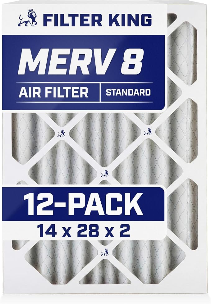 Filter King 14x28x2 Air Filter Dust & Allergy Control AC Furnace Filters by FilterKing