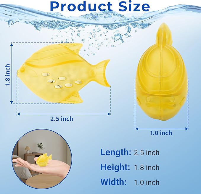Funmit Humidifier Cleaning Fish, 6 Pack Humidifier Cleaner - Image 3