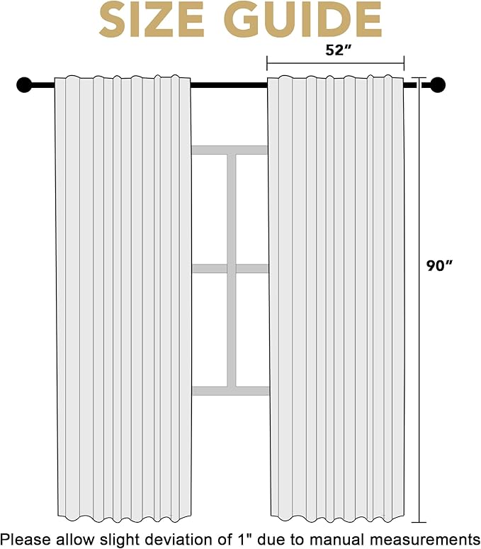 H.VERSAILTEX Baby Pink Blackout Curtains - Image 6