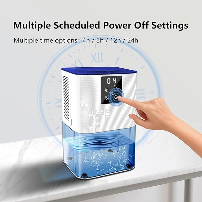 Dehumidifier, MTOX 3L/105 oz Small Dehumidifiers - Image 6