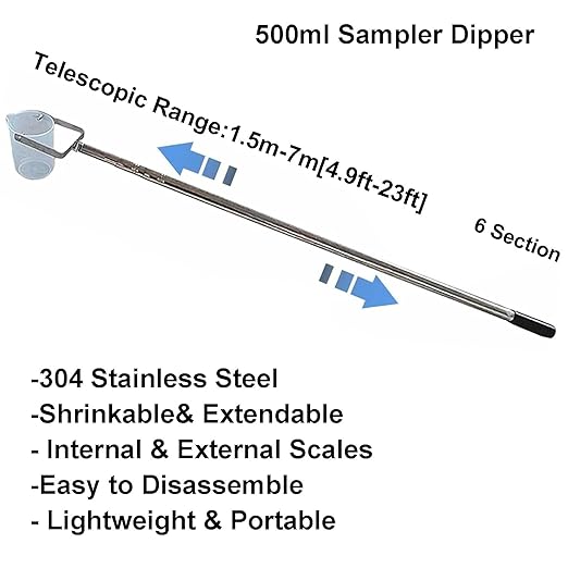 Extendable Water Sampler with Dipper System, Water Qualityd Sampler Device - Image 2