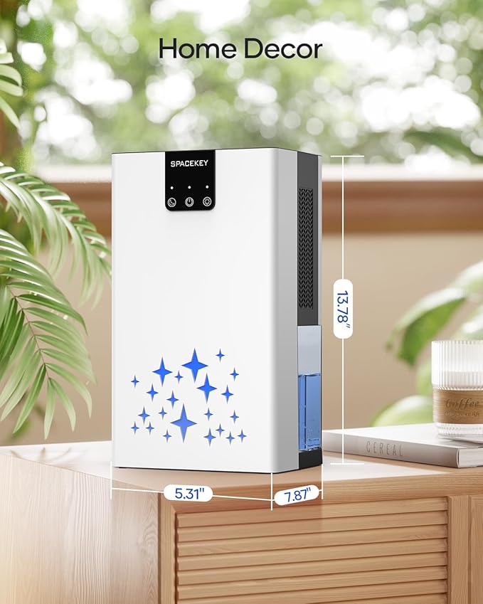 Dehumidifier, 95 OZ Water Tank Dehumidifiers - Image 2