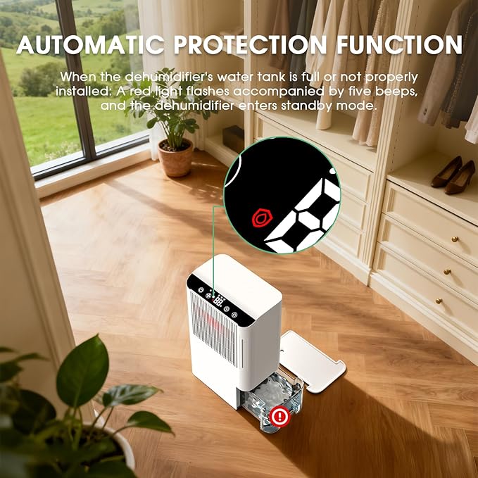 Dehumidifiers for Home, 2000 Sq.Ft Small Dehumidifier - Image 8