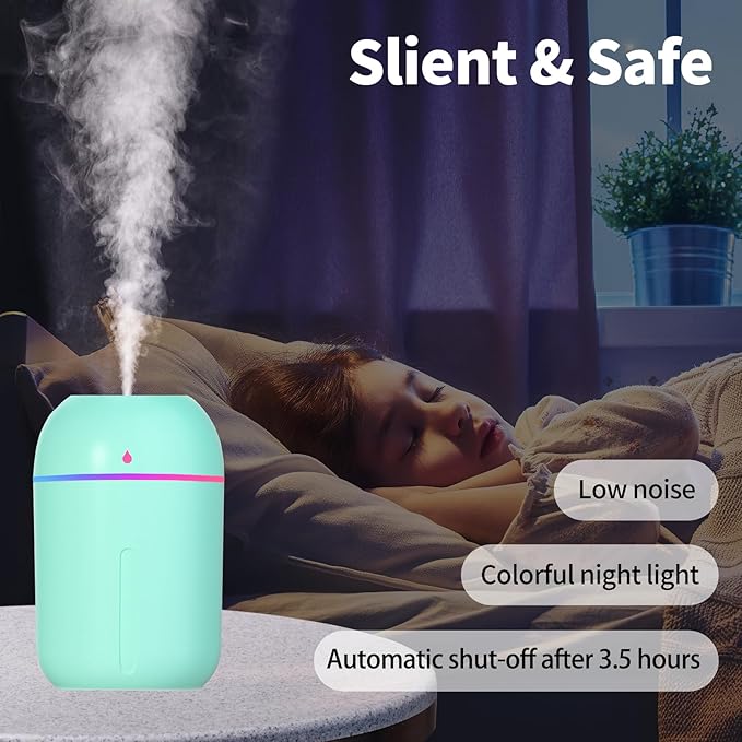 Small Humidifier for Plants, Mini Humidifiers for Bedroom, Portable Humidifiers - Image 6