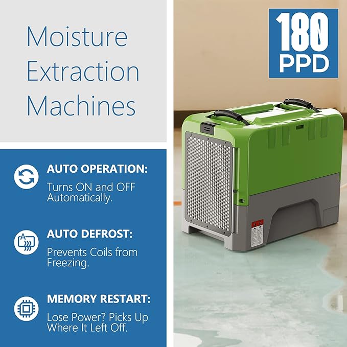 ALORAIR 180PPD LGR Commercial Dehumidifier - Image 2