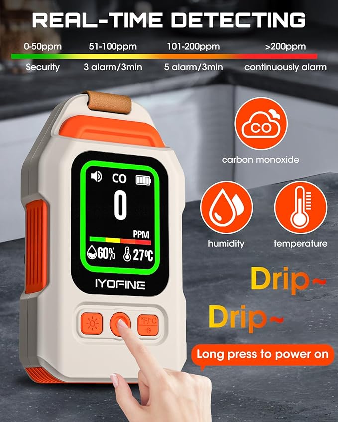 Portable Carbon Monoxide Detector - Image 4