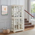 Lighted Glass Curio Cabinet by Unknown