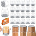 BAIPOK 36Pcs Round Chair Leg Floor Protectors by BAIPOK