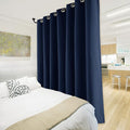NICETOWN Warm Curtain for Winter, 100% Blackout Patio Sliding Door Wide Lined by NICETOWN