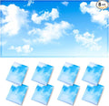 ANGSYLTH 8 Pcs Fluorescent Light Covers by ANGSYLTH
