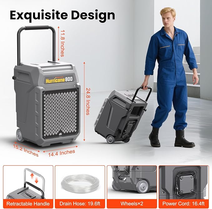 Abestorm 170 Pints Commercial Dehumidifiers - Image 7