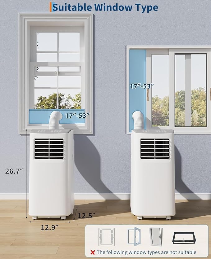 8000 BTU Portable Air Conditioner - Image 6