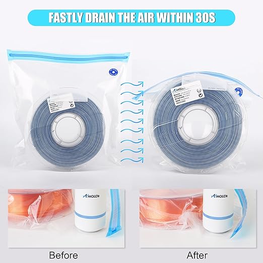 AMOLEN 28PCS Filament Vacuum Storage Kit - Image 2