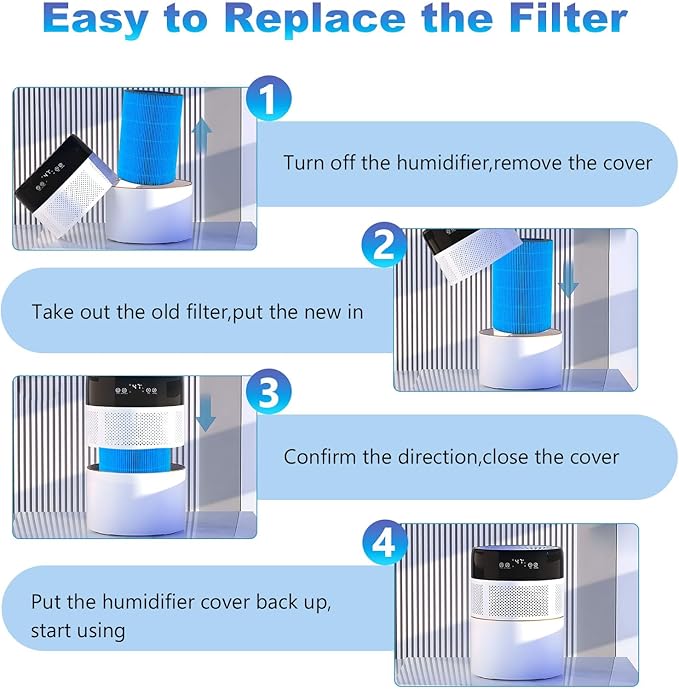 Harbery Washable Humidifier Filter - Image 4