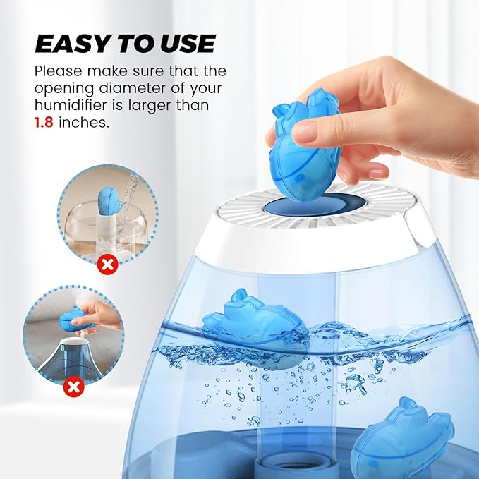puxyblue   9-Pack Humidifier Tank Cleaner Blue Small - Image 4