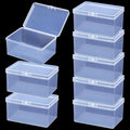 8Pcs Clear Playing Deck Card Storage Box Plastic Card Boxes Playing Card Boxs by Unknown