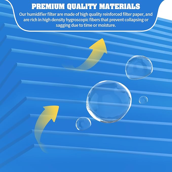 4-Pack Replacement Humidifier Filters Compatible - Image 4