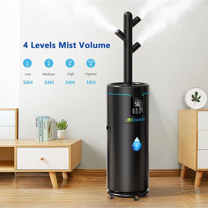 Large Humidifiers for Bedroom, 4.5 Gal Cool Mist Humidifier for Large Room - Image 5