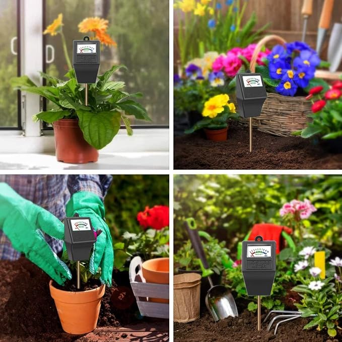Soil Moisture Meter, Plant Hygrometer Moisture Sensor Plant Water Monitor - Image 4