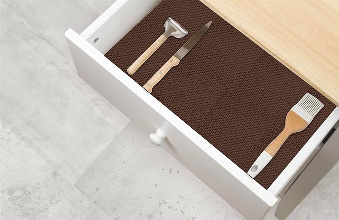 SteadMax Shelf Liner, 15 inches x 6 feet Total, Non-Slip Ultra-Grip Mats - Image 3