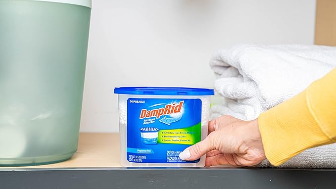 DampRid Fresh Scent Disposable Moisture Absorber, 10.5 oz., 3 Pack – Attracts & - Image 8