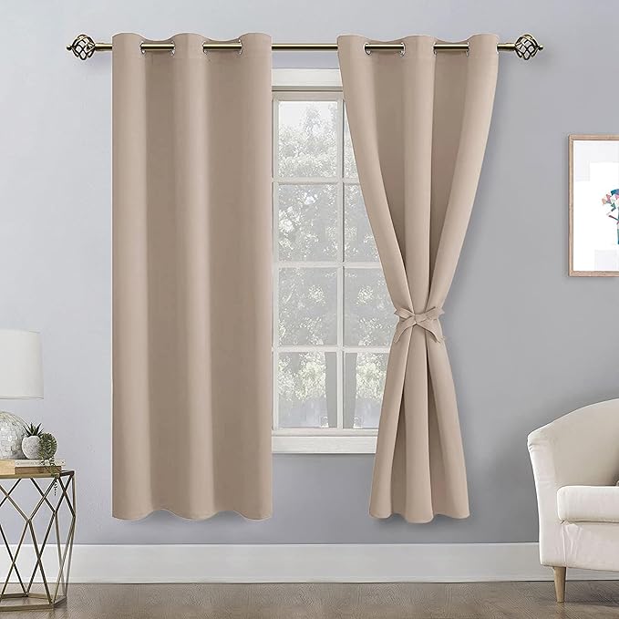 Hiasan Blackout Curtains for Bedroom, 42 x 72 Inches Long - Image 7