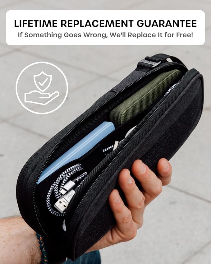 SIDE BY SIDE Electronics Organizer Travel Case - Image 9