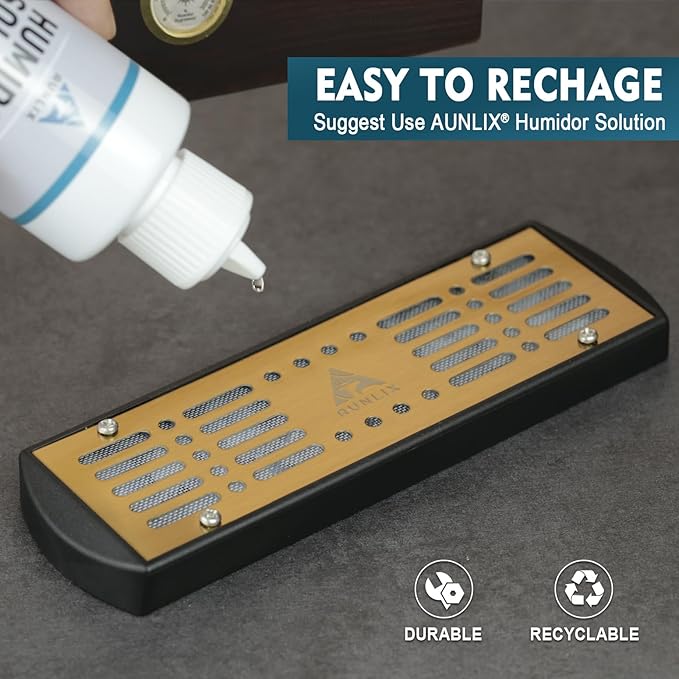 Cigar Humidifier & Humidor Solution Set, Safe Humidity Control Packs, Keep 70% - Image 4