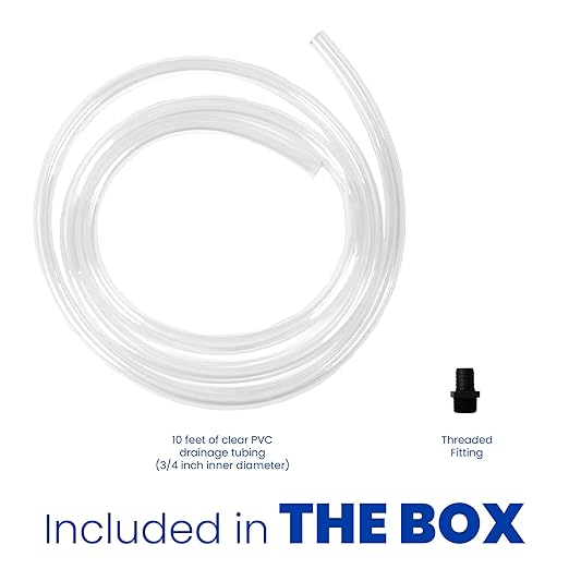 AprilAire 5692 Dehumidifier Drainage Parts Kit, Including 10 Feet of Drain - Image 2