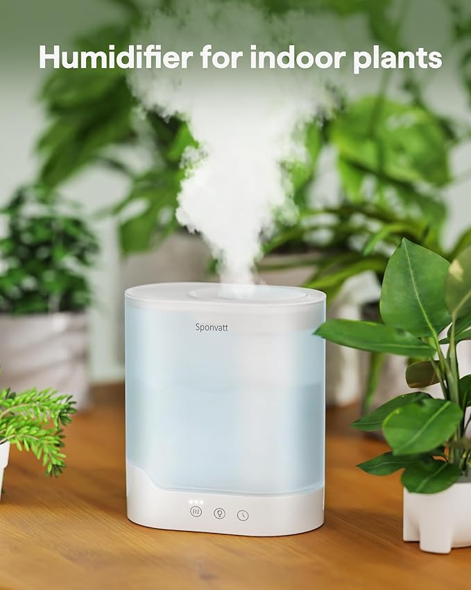 Sponvatt Humidifiers for Bedroom Home, 2.5L Top Fill Cool Mist Air Humidifier - Image 8