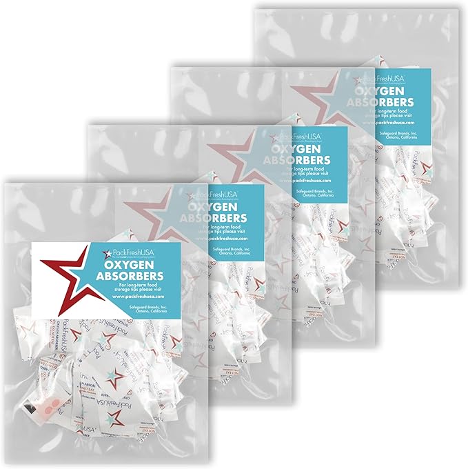 200 Pack – 50cc Oxygen Absorbers by PackFreshUSA