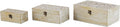 Deco 79 Mango Wood Floral Handmade Decorative Box Decorative Keepsake Boxes by Deco79