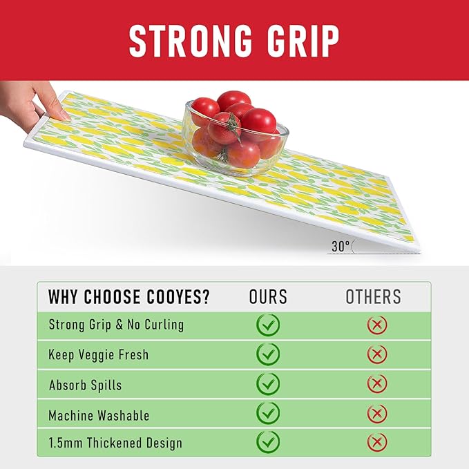 Cooyes 6 Pack Polyester Shelf Liners - Image 7