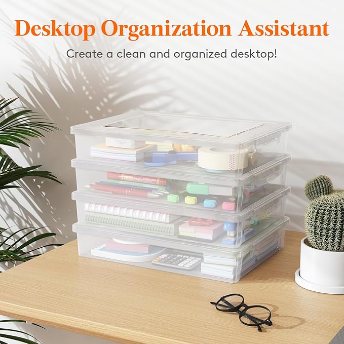 Lifewit 8 Pack Plastic Multi-Purpose Storage Box - Image 8