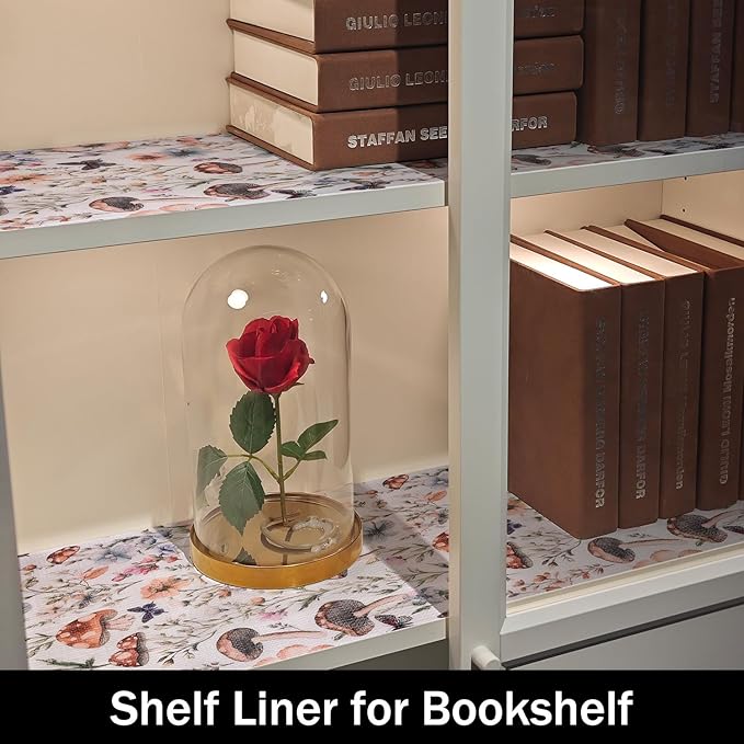 Mushroom Shelf Liners Non Adhesive 12IN x 20FT and Strong Non-Slip Shelf and - Image 7