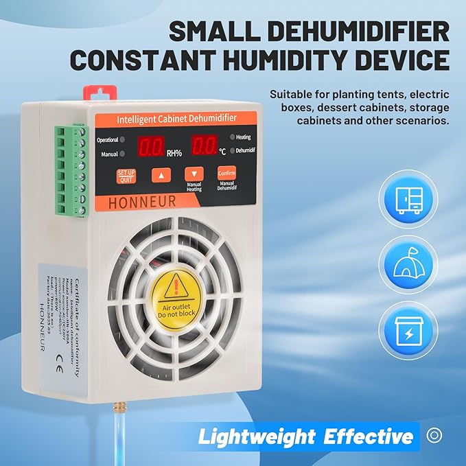 Fully automatic mini dehumidifier and constant humidity device 60W - Image 4