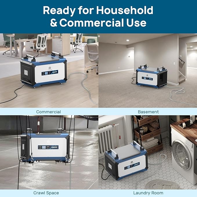 ARGENDON 145 Pint Crawl Space/Basement Dehumidifier - Image 7