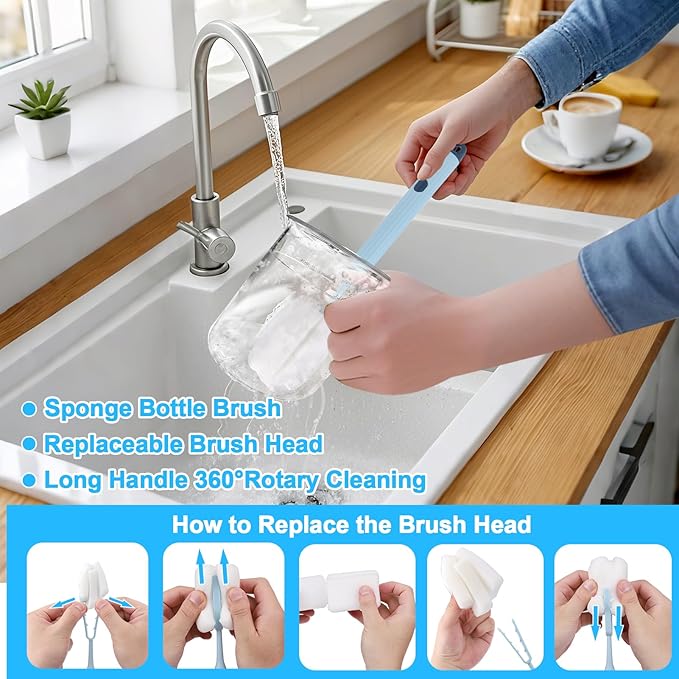 XANGNIER Ice Cream Maker Machine Cleaning Brush Kits - Image 4