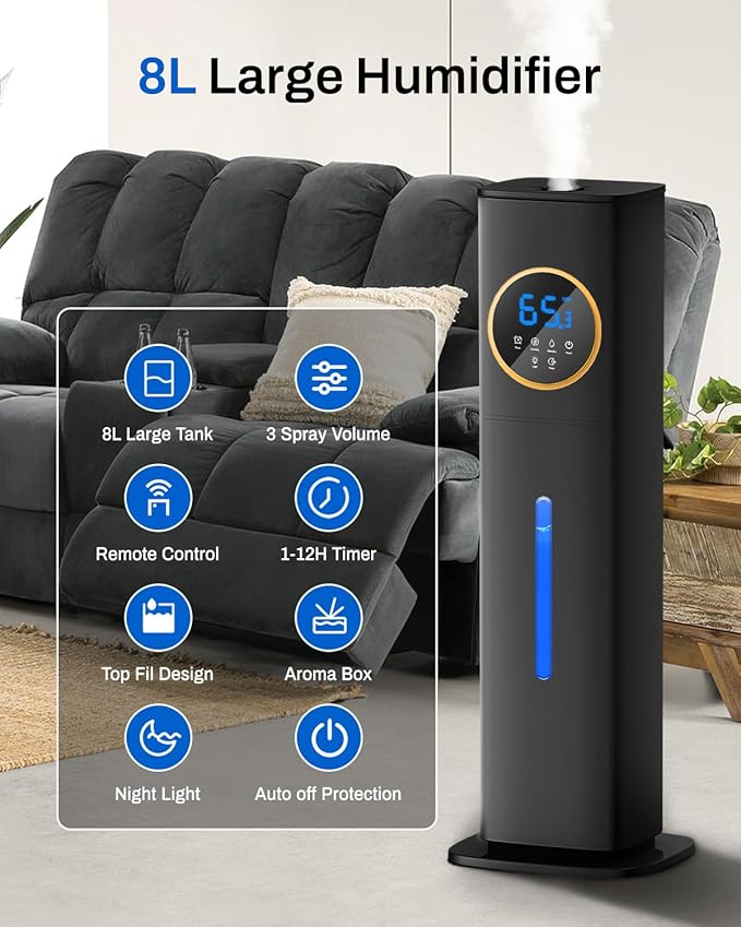 Humidifier Large Room Bedroom - Image 3