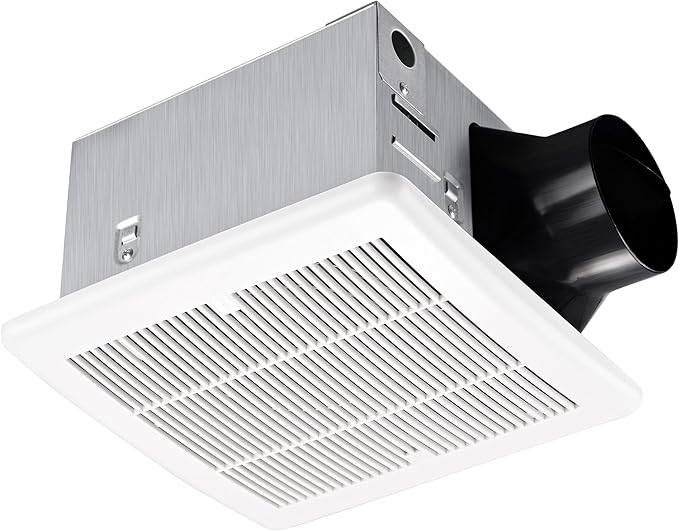 Tech Drive Super Quiet 110 CFM, 1.5 Sone Bathroom Ventilation and Exhaust Fan by TechDrive