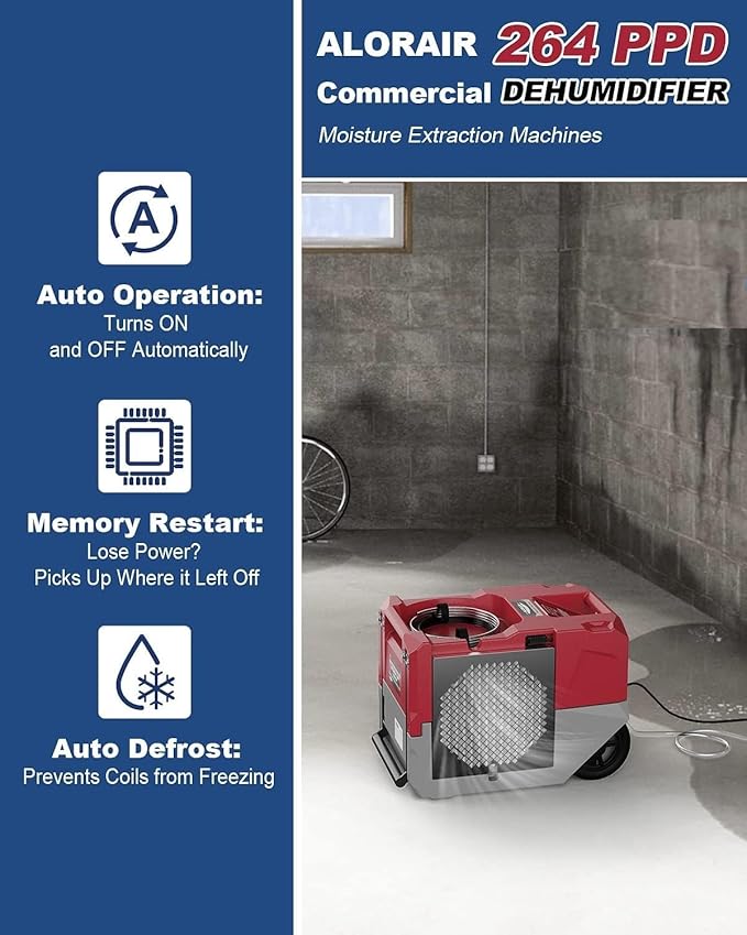 ALORAIR LGR Commercial Dehumidifier up to 264 PPD - Image 2