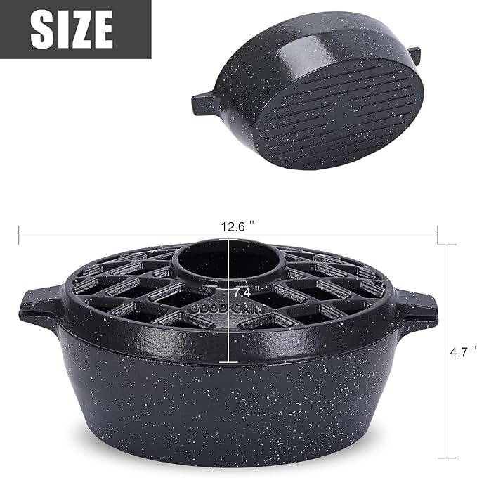 G Good Gain Wood Stove Steamer, Fireplace Humidifier, Cast Iron Humidifier - Image 3