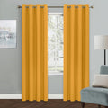MYSKY HOME Yellow Blackout Curtains by MYSKYHOME