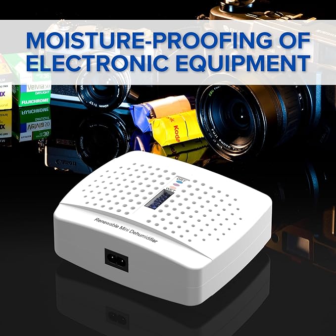 2 Pack Small Dehumidifier, Gun Safe Dehumidifiers, Damp Rid, Rechargeable - Image 3