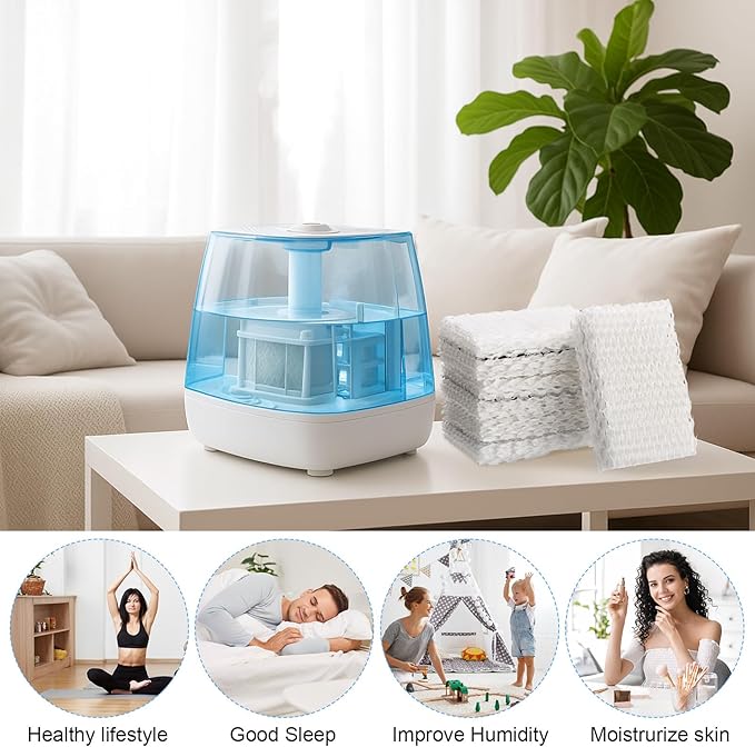 Marspark 36 Pack Humidifier Filters Replacement Compatible - Image 7