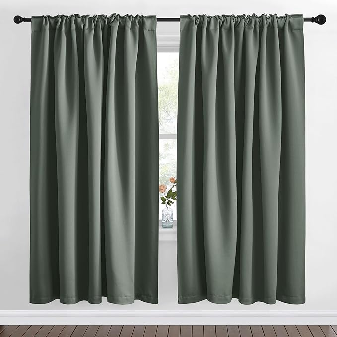 NICETOWN Living Room Blackout Draperies Curtains - Image 2