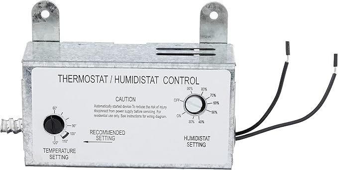 iLIVING ILG-001TH Humidity and Thermostat Control Box - Image 2
