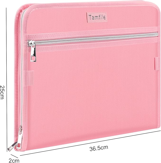 Fireproof Safe Accordion File Organizer Bag Folder, Waterproof Expanding Filing - Image 5