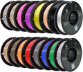 PLA 3D Printer Filament Bundle, Dimensional Accuracy +/- 0.02 mm, 16 x 1 kg by ABCWavePrint