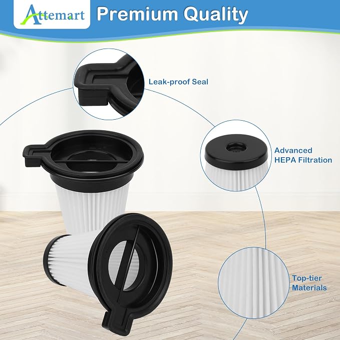4 Pack HEPA Replacement Filter Compatible - Image 5